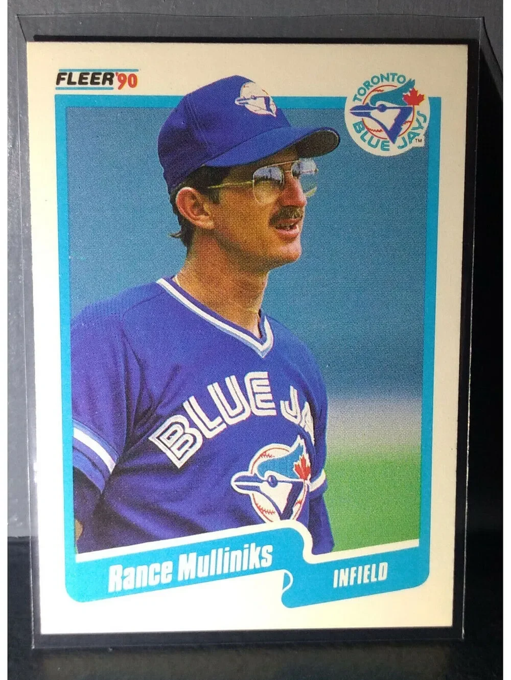 1990 Rance Mulliniks Fleer Baseball Card #91